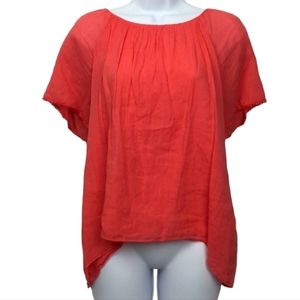 ♧ Zara Red/orange size L Blouse